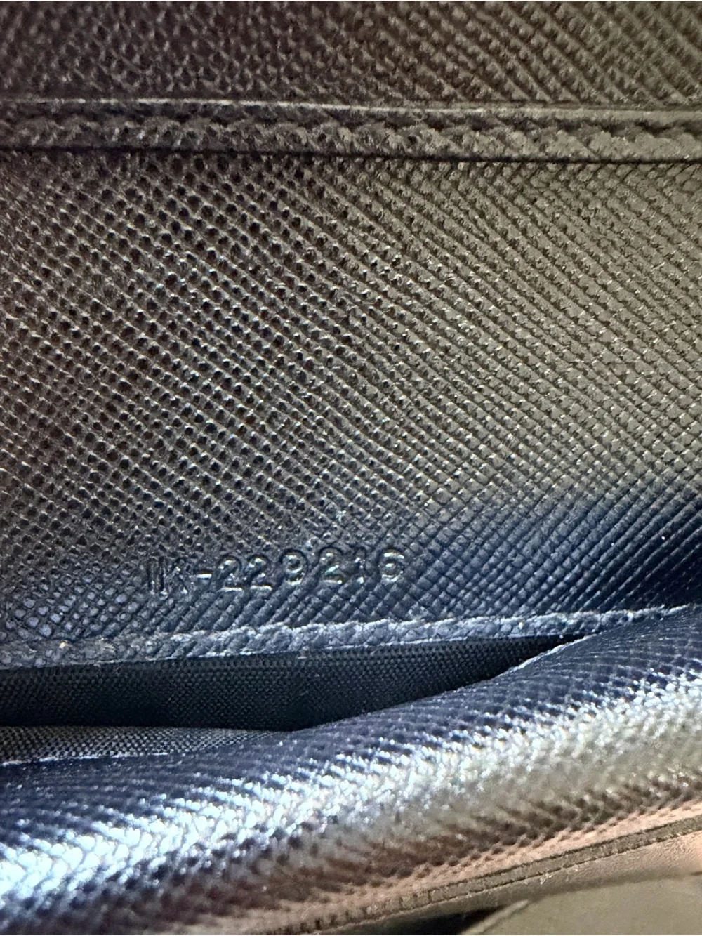 Salvatore Ferragamo Black Leather Gancini Clasp Wallet with Gold Hardware